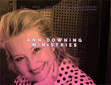 Tablet Screenshot of anndowning.com